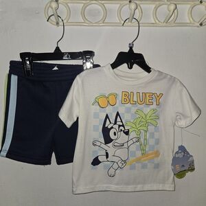 Bluey Shirt And Shorths